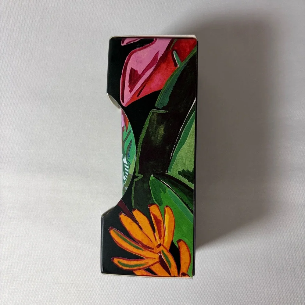 Farm Rio x Starbucks Cold Cup Keychain Tropical Floral‎ Print New 011167125